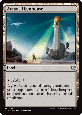 Magic: The Gathering - Arcane Lighthouse - Secrets of Strixhaven Commander
