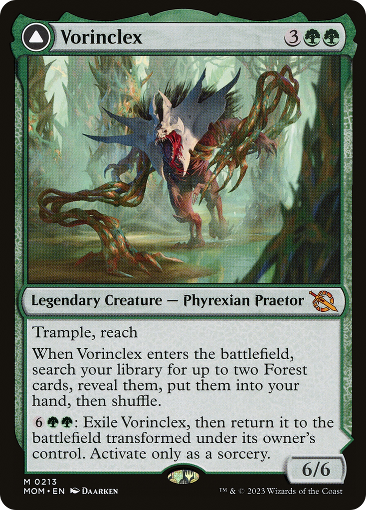 Magic: The Gathering - Vorinclex // The Grand Evolution Foil - March of the Machine