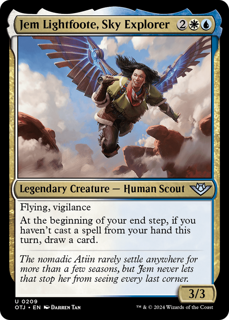 Magic: The Gathering - Jem Lightfoote, Sky Explorer - Outlaws of Thunder Junction