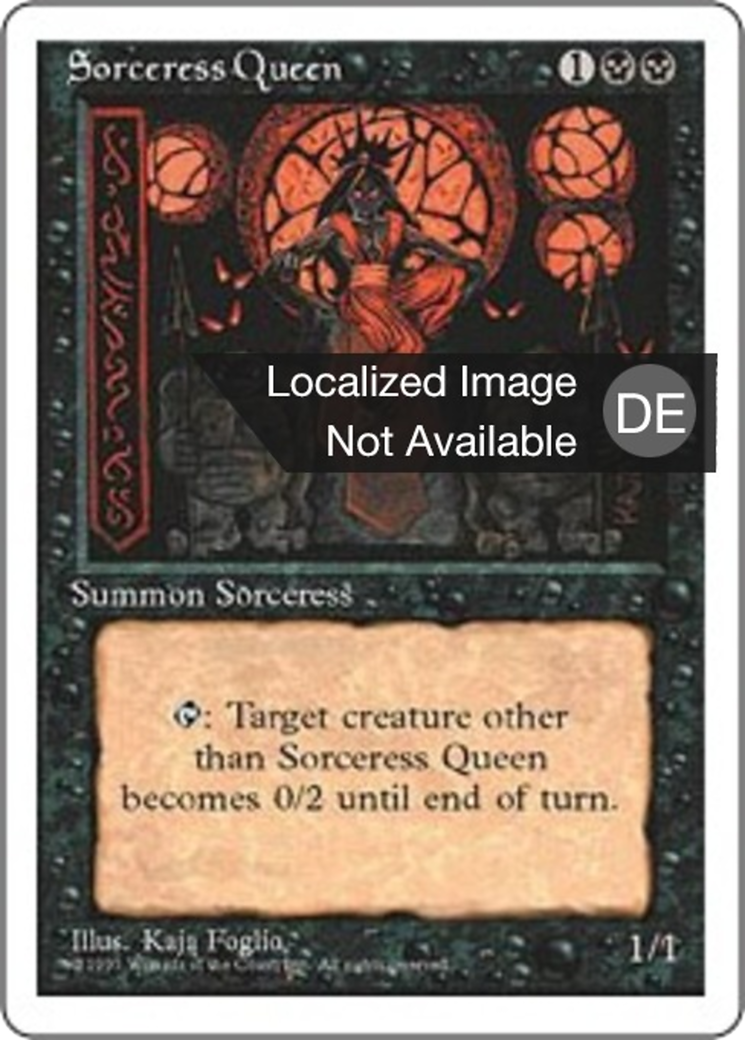 Magic: The Gathering - Hexenkönigin - Fourth Edition
