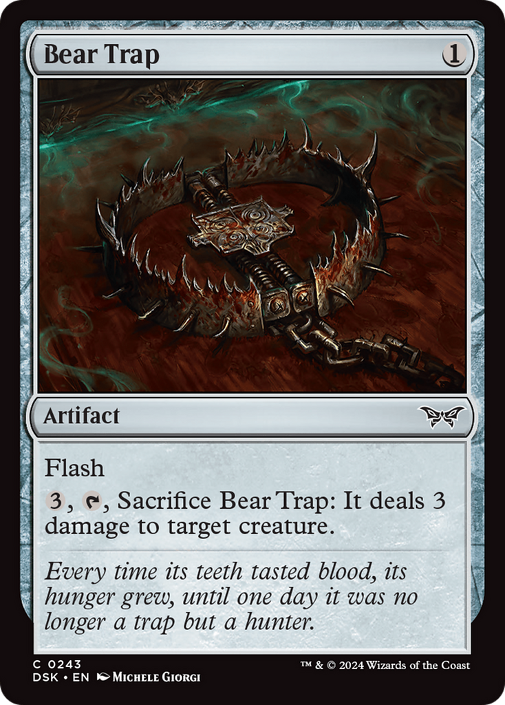 Magic: The Gathering - Bear Trap - Duskmourn: House of Horror