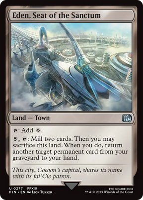 Magic: The Gathering - Eden, Seat of the Sanctum Foil - Final Fantasy