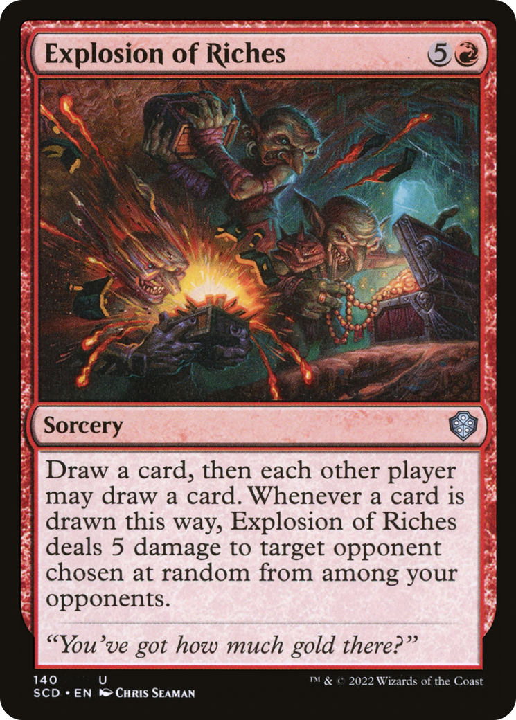 Magic: The Gathering - Explosion of Riches - Starter Commander Decks