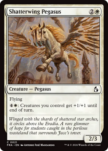 Magic: The Gathering - Shatterwing Pegasus - Reality Fracture