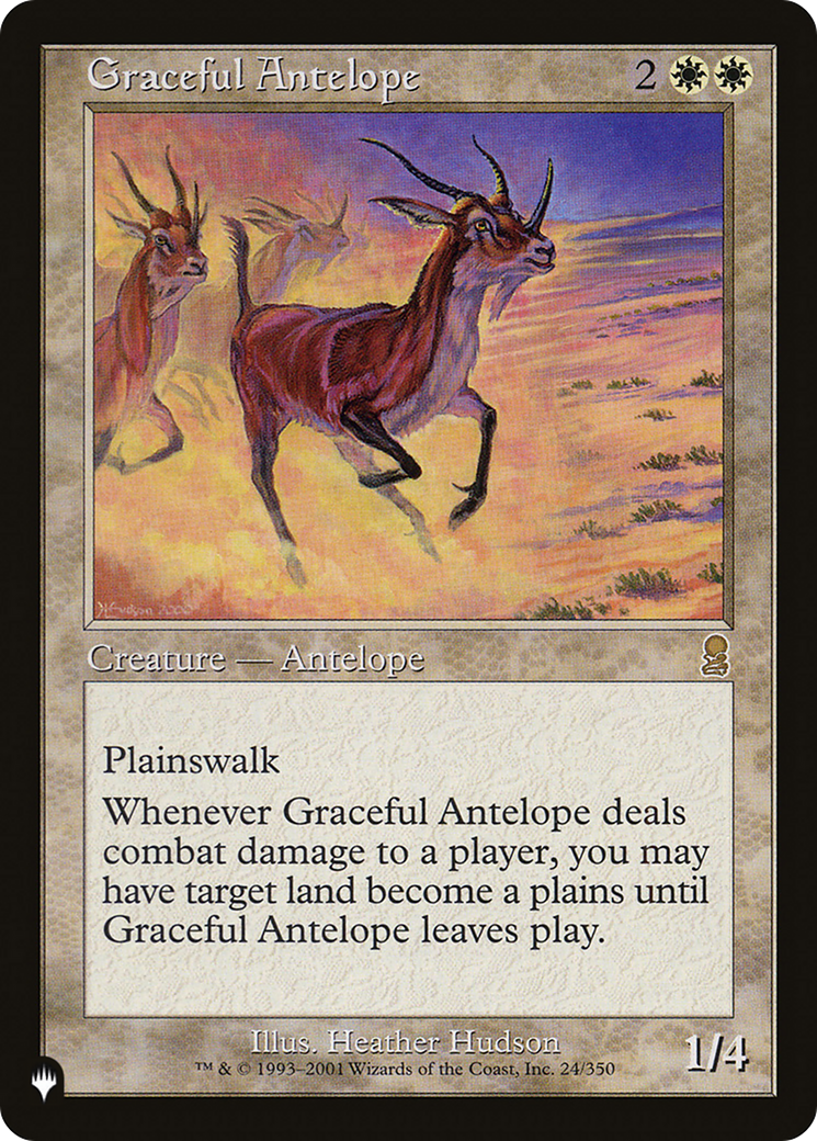 Magic: The Gathering - Graceful Antelope - The List