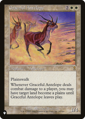 Magic: The Gathering - Graceful Antelope - The List