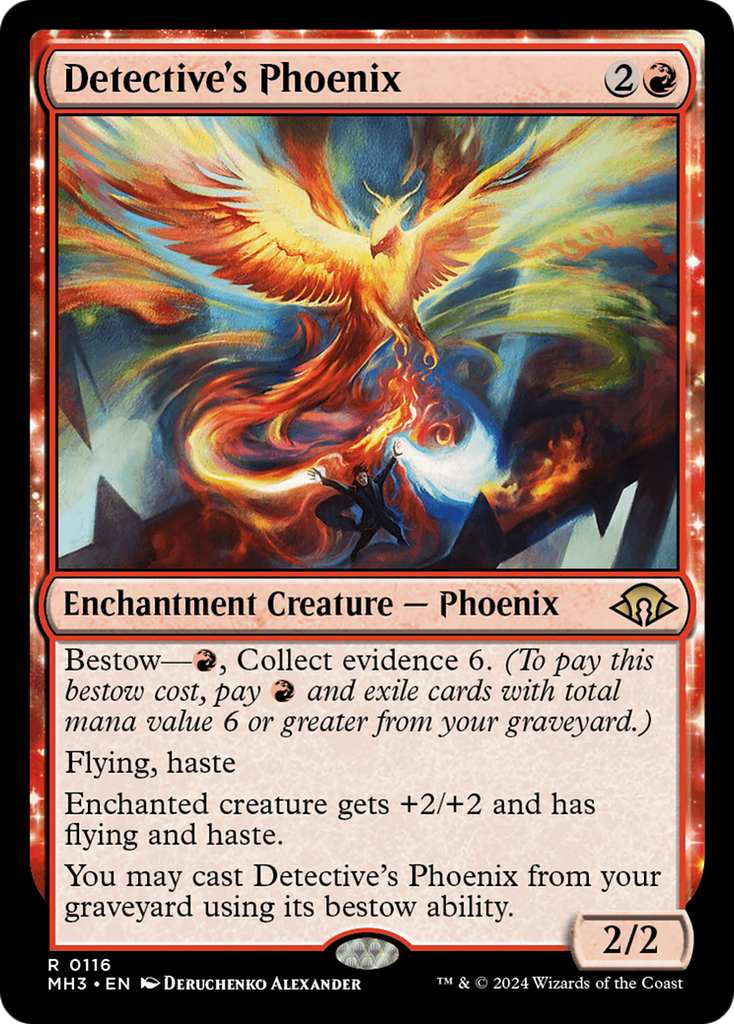 Magic: The Gathering - Detective's Phoenix - Modern Horizons 3