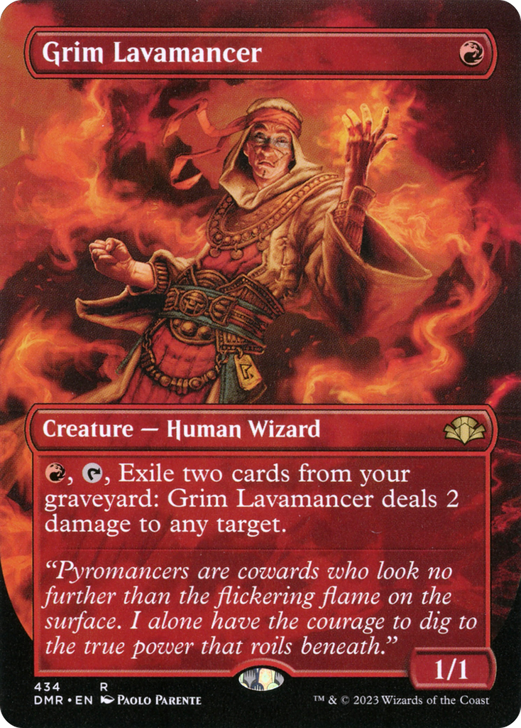 Magic: The Gathering - Grim Lavamancer - Dominaria Remastered