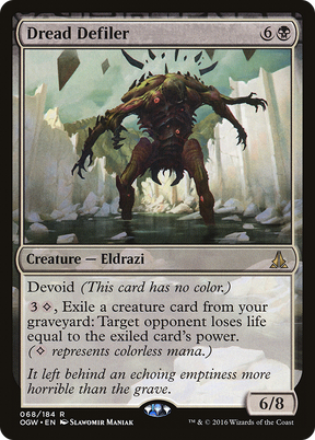 Magic: The Gathering - Dread Defiler Foil - Oath of the Gatewatch