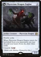 Magic: The Gathering - Phyrexian Dragon Engine // Mishra, Lost to Phyrexia Foil - The Brothers' War