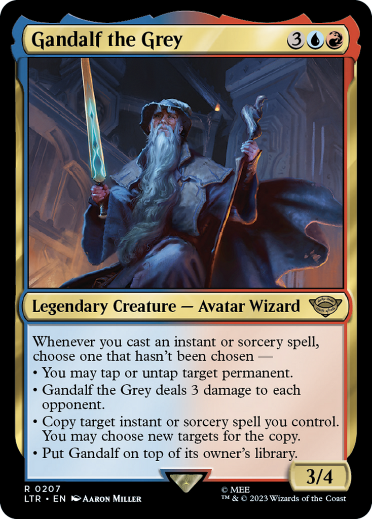 Magic: The Gathering - Gandalf the Grey - The Lord of the Rings: Tales of Middle-earth