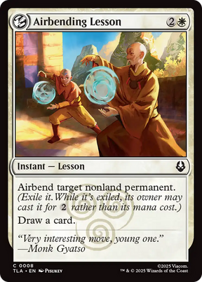 Magic: The Gathering - Airbending Lesson - Avatar: The Last Airbender