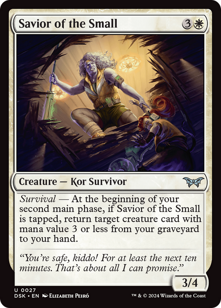 Magic: The Gathering - Savior of the Small - Duskmourn: House of Horror