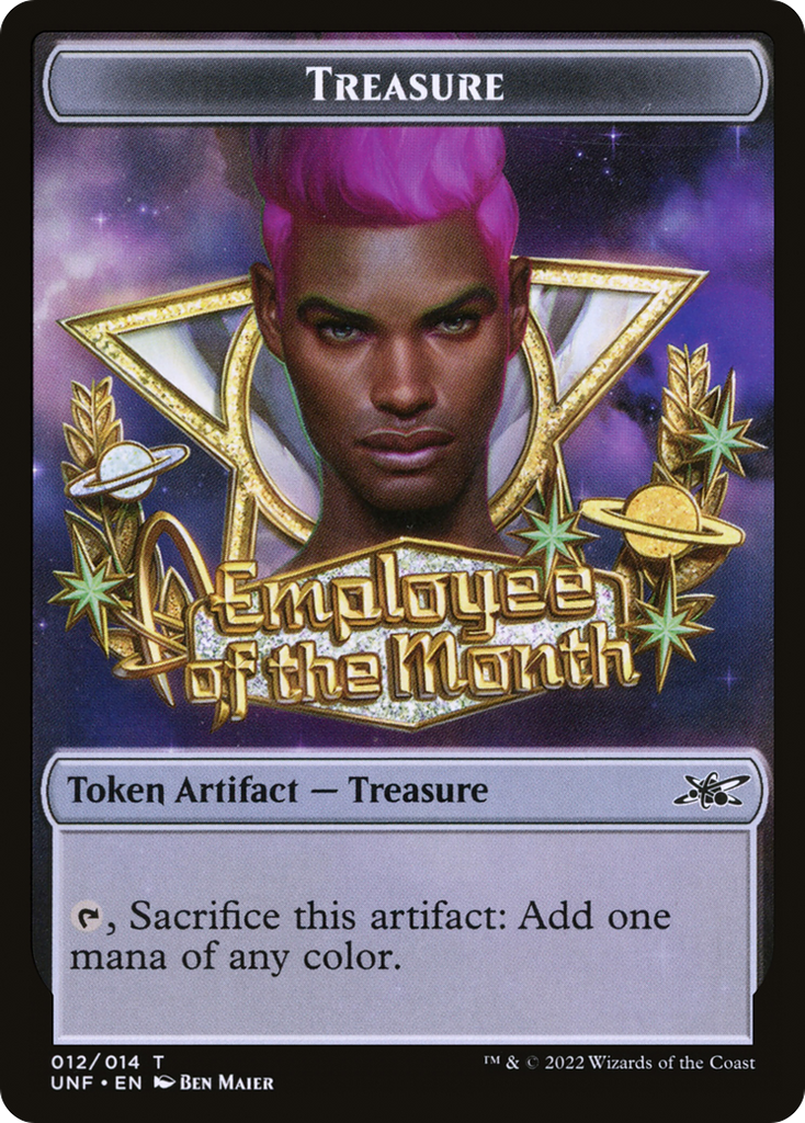 Magic: The Gathering - Treasure Token - Unfinity Tokens