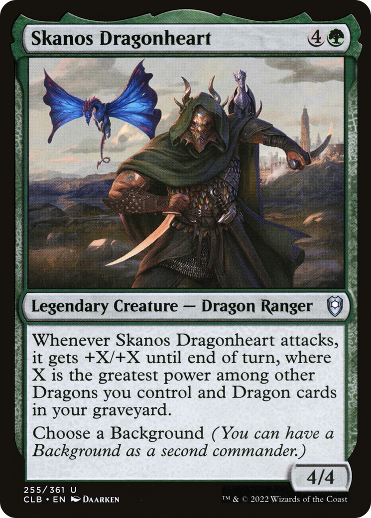 Magic: The Gathering - Skanos Dragonheart - Commander Legends: Battle for Baldur's Gate
