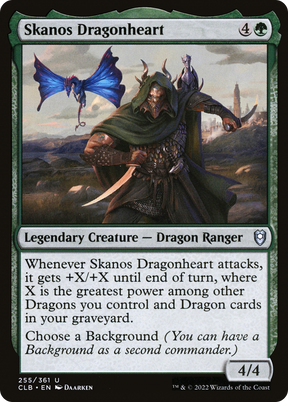 Magic: The Gathering - Skanos Dragonheart - Commander Legends: Battle for Baldur's Gate