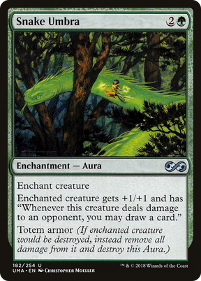 Magic: The Gathering - Snake Umbra Foil - Ultimate Masters