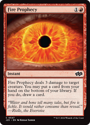 Magic: The Gathering - Fire Prophecy - Foundations Jumpstart