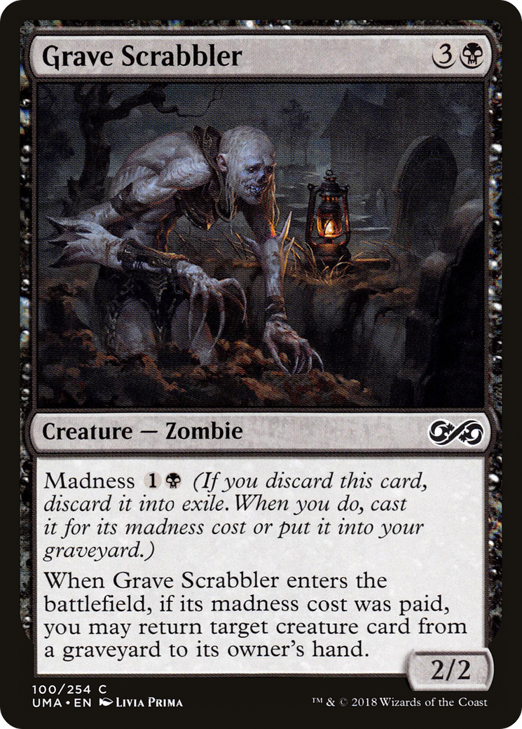 Magic: The Gathering - Grave Scrabbler Foil - Ultimate Masters