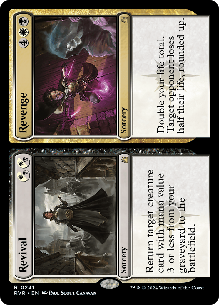 Magic: The Gathering - Revival // Revenge Foil - Ravnica Remastered