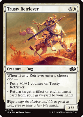 Magic: The Gathering - Trusty Retriever - Foundations Jumpstart