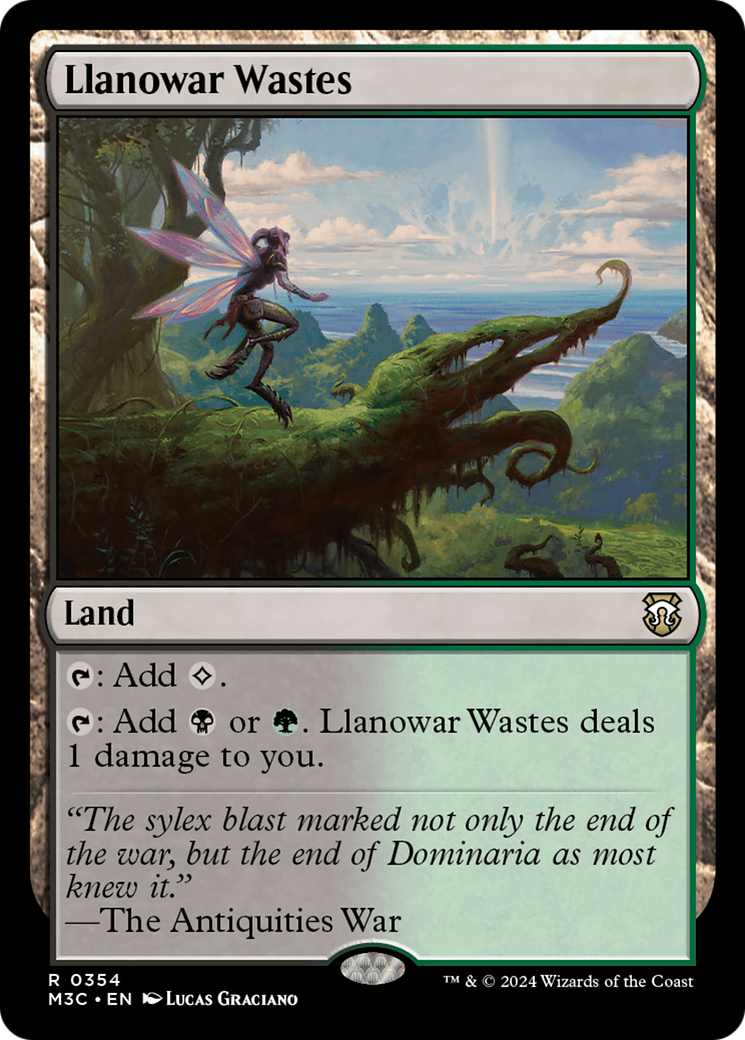 Magic: The Gathering - Llanowar Wastes - Modern Horizons 3 Commander