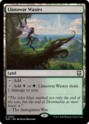 Magic: The Gathering - Llanowar Wastes - Modern Horizons 3 Commander