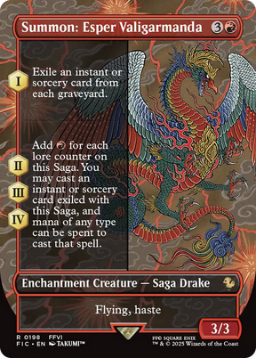 Magic: The Gathering - Summon: Esper Valigarmanda - Final Fantasy Commander