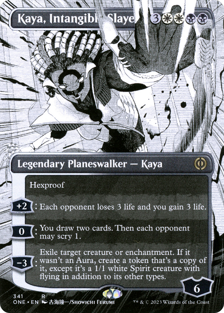Magic: The Gathering - Kaya, Intangible Slayer Foil - Phyrexia: All Will Be One