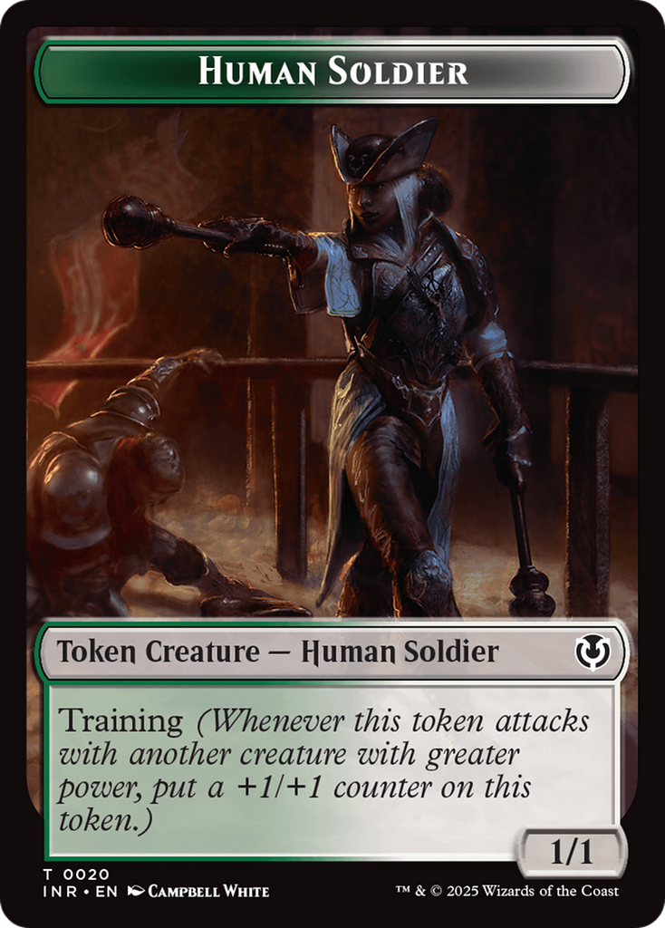 Magic: The Gathering - Human Soldier Token - Innistrad Remastered Tokens