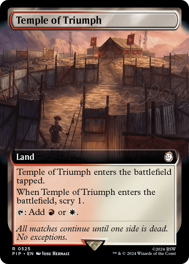 Magic: The Gathering - Temple of Triumph Foil - Fallout