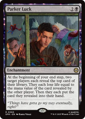 Magic: The Gathering - Parker Luck Foil - Marvel's Spider-Man
