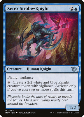 Magic: The Gathering - Xerex Strobe-Knight - March of the Machine