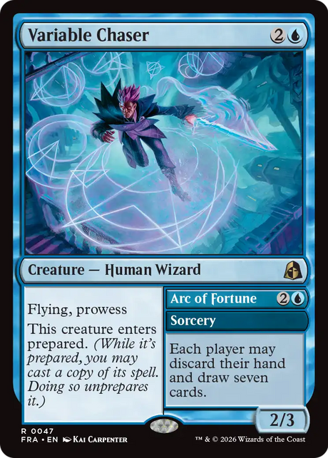 Magic: The Gathering - Variable Chaser // Arc of Fortune - Reality Fracture