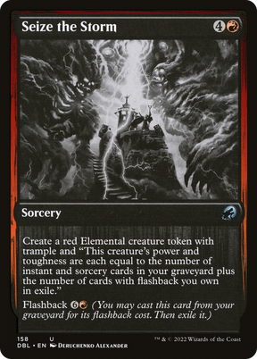 Magic: The Gathering - Seize the Storm Foil - Innistrad: Double Feature