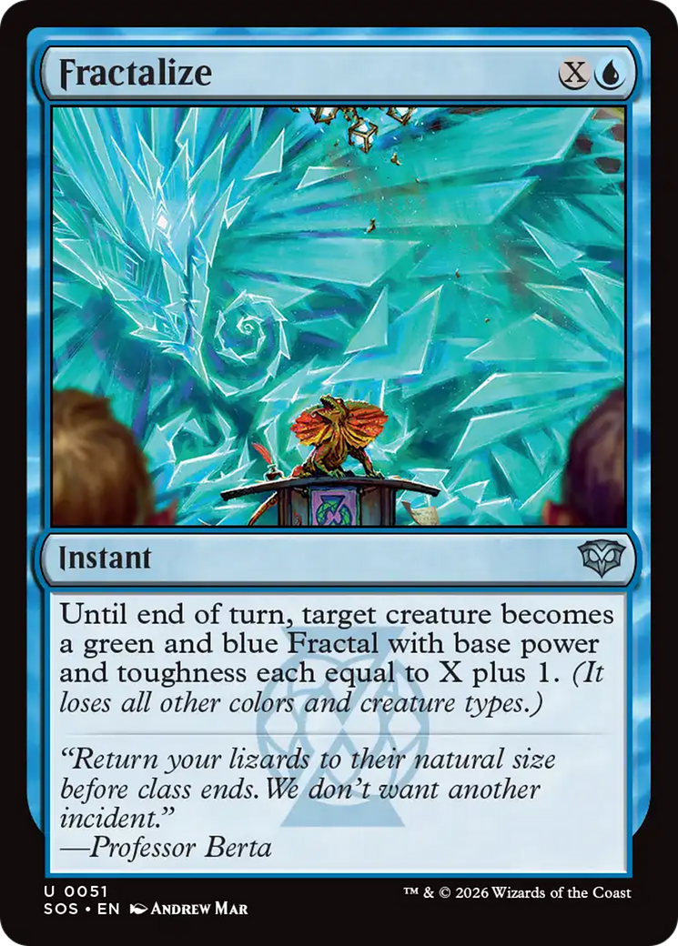 Magic: The Gathering - Fractalize - Secrets of Strixhaven