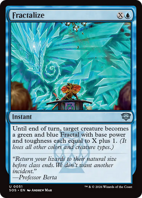 Magic: The Gathering - Fractalize - Secrets of Strixhaven