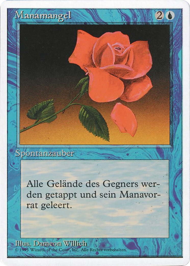 Magic: The Gathering - Manamangel - Revised Edition