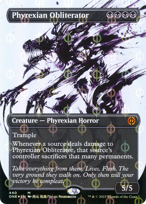Magic: The Gathering - Phyrexian Obliterator Foil - Phyrexia: All Will Be One