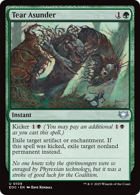 Magic: The Gathering - Tear Asunder - Edge of Eternities Commander