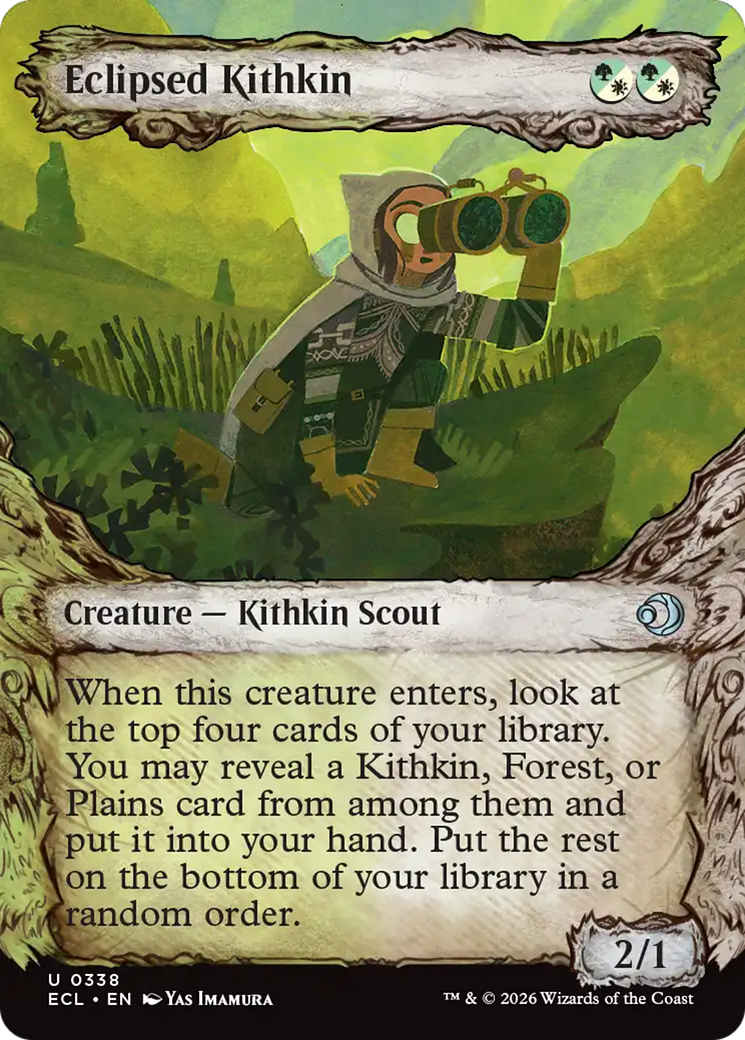 Magic: The Gathering - Eclipsed Kithkin Foil - Lorwyn Eclipsed