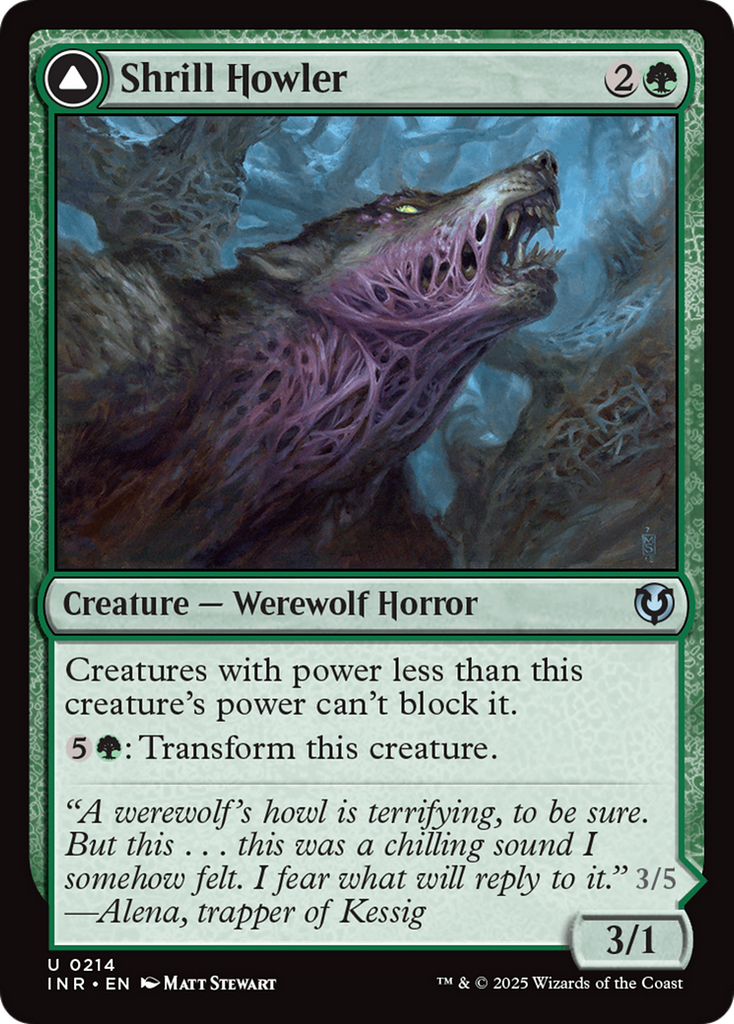 Magic: The Gathering - Shrill Howler // Howling Chorus - Innistrad Remastered