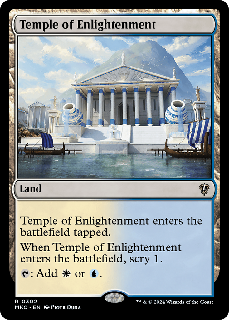 Magic: The Gathering - Temple of Enlightenment - Murders at Karlov Manor Commander