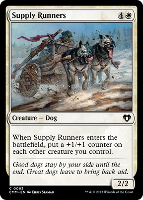 Magic: The Gathering - Supply Runners - Commander Masters