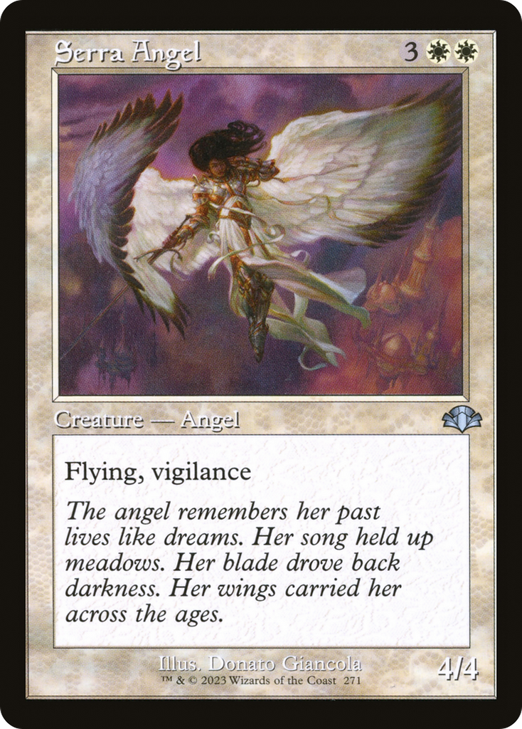 Magic: The Gathering - Serra Angel - Dominaria Remastered