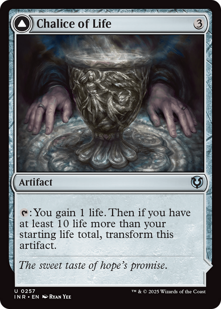 Magic: The Gathering - Chalice of Life // Chalice of Death Foil - Innistrad Remastered