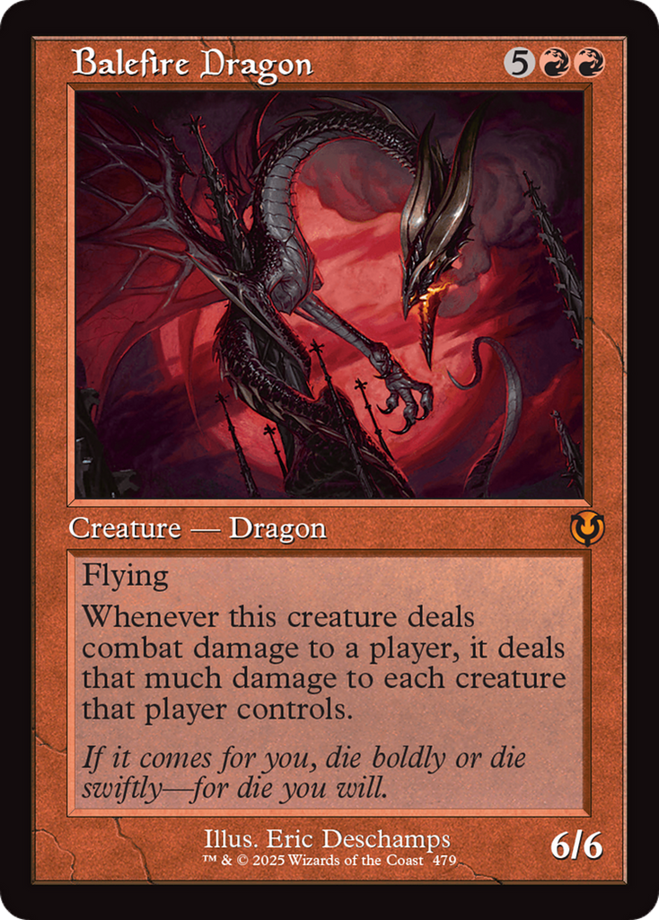 Magic: The Gathering - Balefire Dragon - Innistrad Remastered