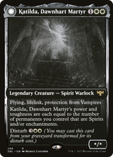 Magic: The Gathering - Katilda, Dawnhart Martyr // Katilda's Rising Dawn Foil - Innistrad: Double Feature