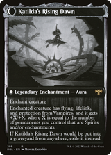 Magic: The Gathering - Katilda, Dawnhart Martyr // Katilda's Rising Dawn Foil - Innistrad: Double Feature