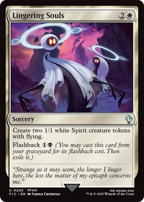 Magic: The Gathering - Lingering Souls - Final Fantasy Commander
